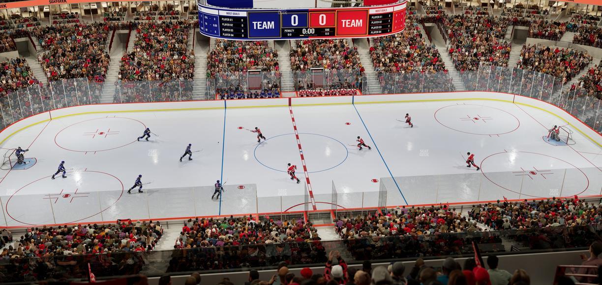 United Center - Section 318 Seat View