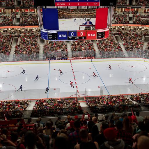 United Center - Section 318 Seat View