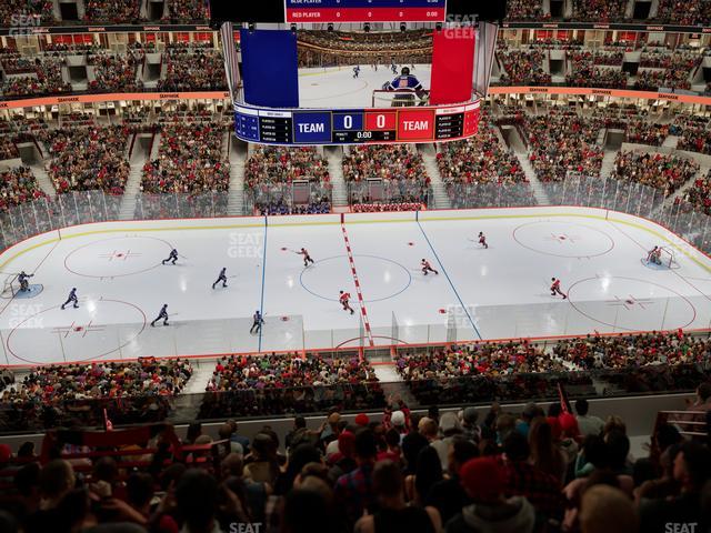 United Center - Section 318 Seat View