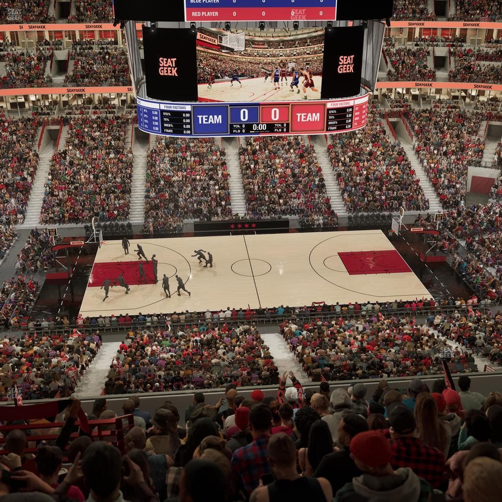 United Center - Section 318 Seat View