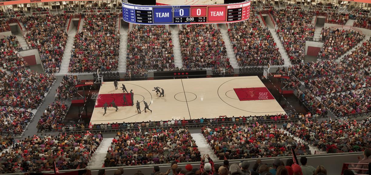 United Center - Section 318 Seat View