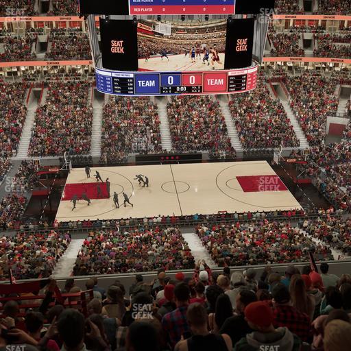 United Center - Section 318 Seat View