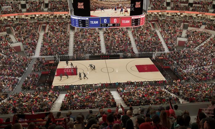 United Center - Section 318 Seat View