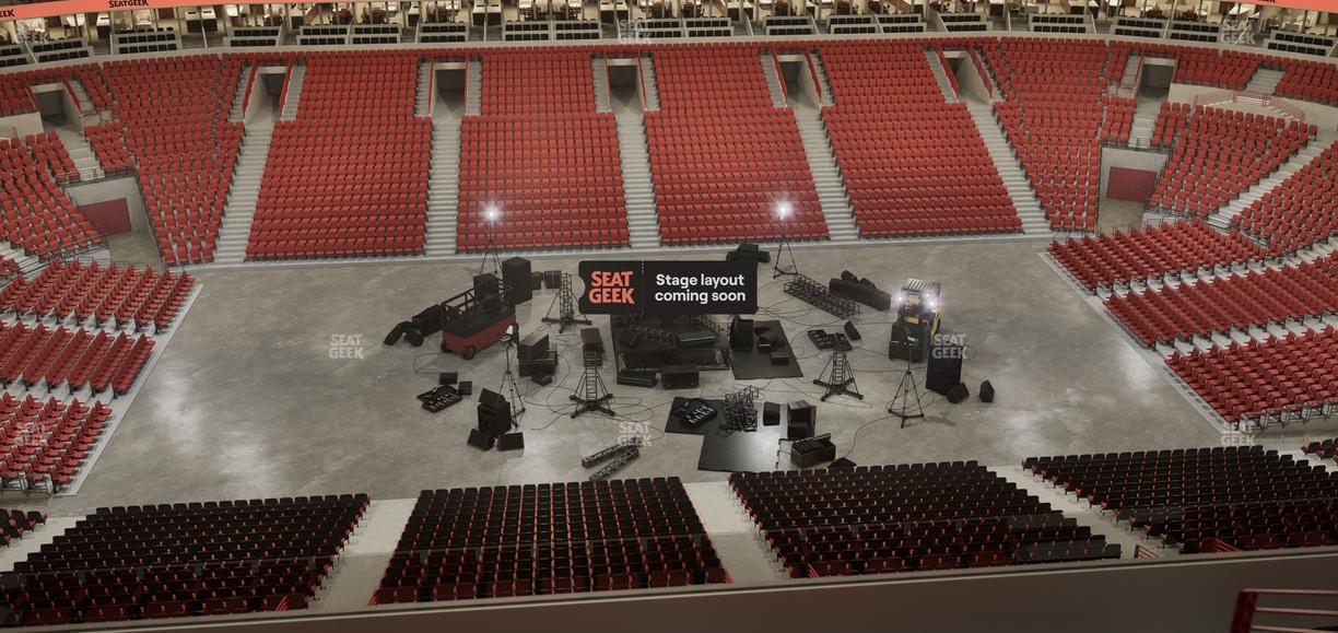 United Center - Section 318 Seat View