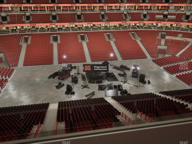 United Center - Section 318 Seat View