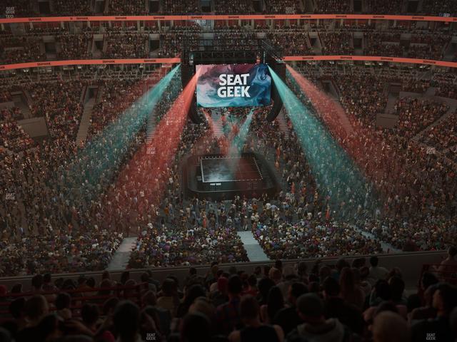 United Center - Section 318 Seat View