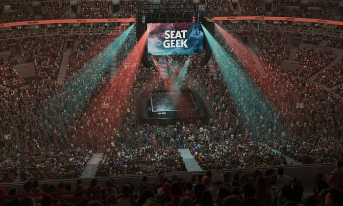 United Center - Section 318 Seat View