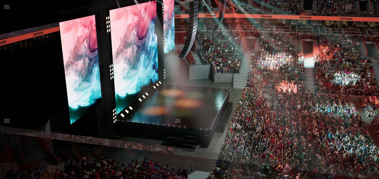 United Center - Section 319 Seat View