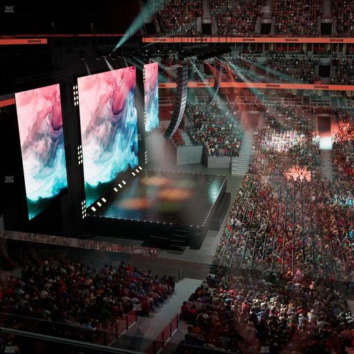 United Center - Section 319 Seat View