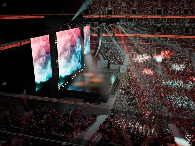 United Center - Section 319 Seat View