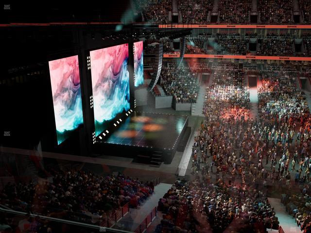 United Center - Section 319 Seat View United Center - Section 319 Seat View