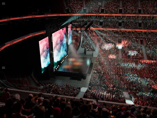 United Center - Section 319 Seat View United Center - Section 319 Seat View