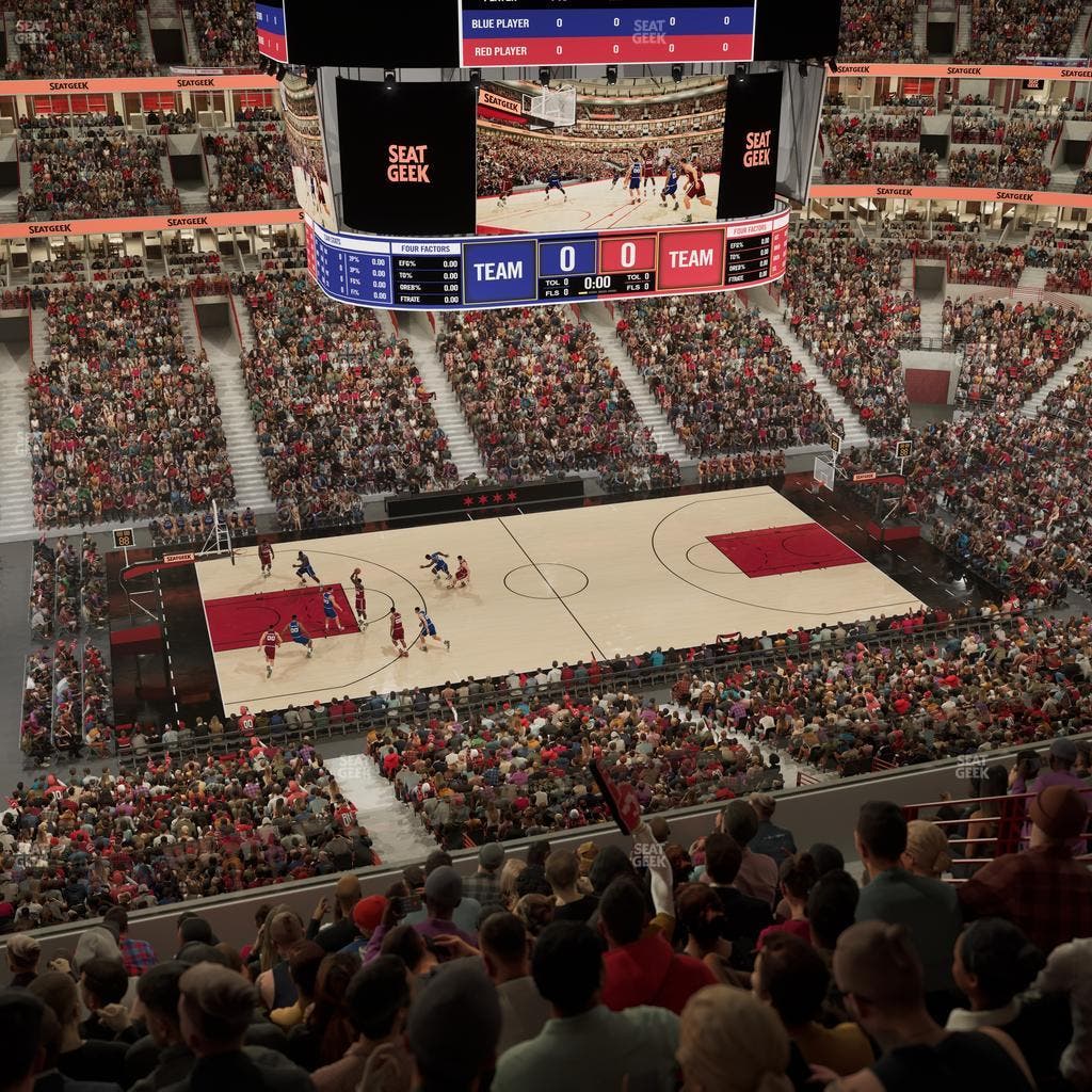 United Center - Section 319 Seat View