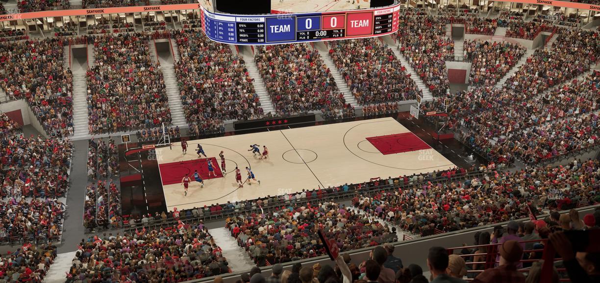 United Center - Section 319 Seat View