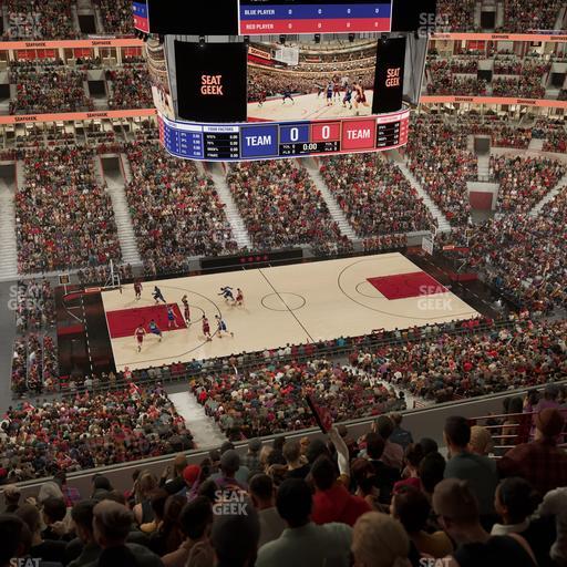 United Center - Section 319 Seat View