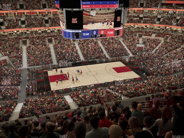 United Center - Section 319 Seat View United Center - Section 319 Seat View