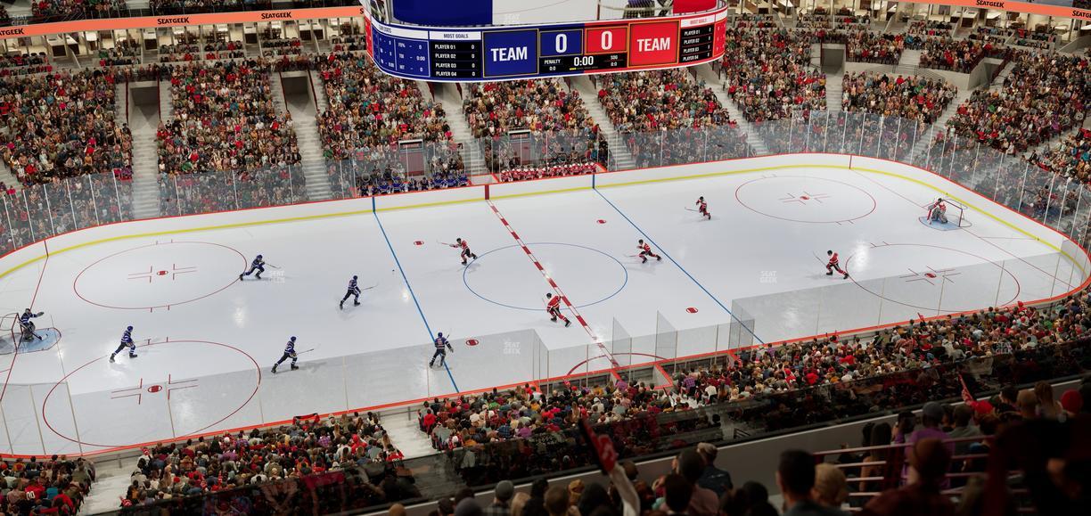 United Center - Section 319 Seat View