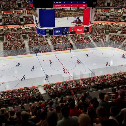 United Center - Section 319 Seat View