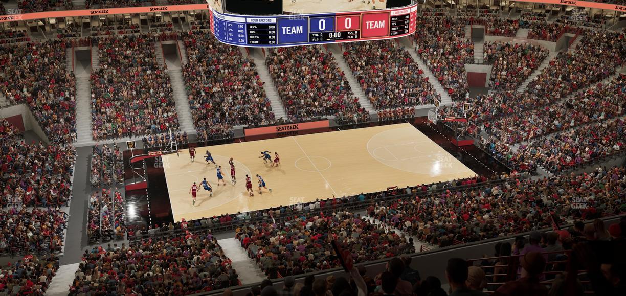 United Center - Section 319 Seat View