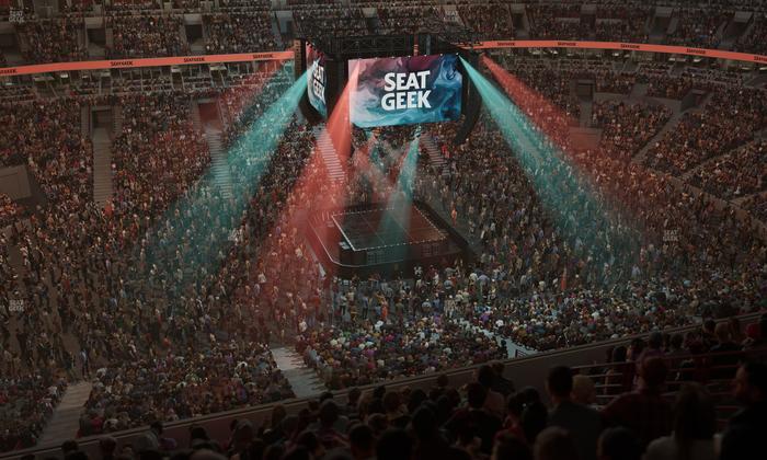 United Center - Section 319 Seat View