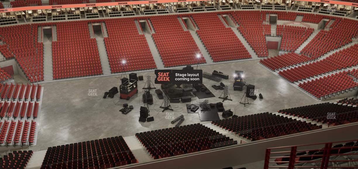 United Center - Section 319 Seat View