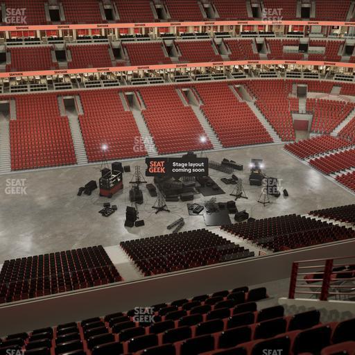 United Center - Section 319 Seat View