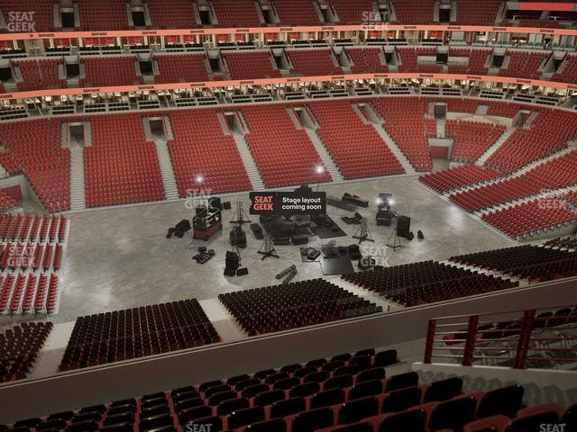 United Center - Section 319 Seat View