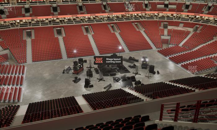 United Center - Section 319 Seat View