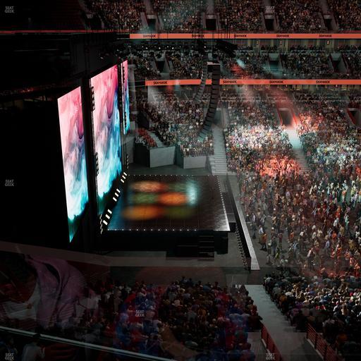 United Center - Section 320 Seat View