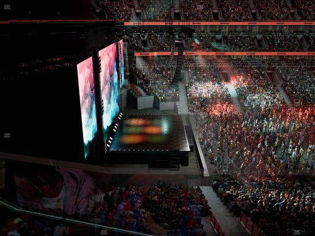 United Center - Section 320 Seat View United Center - Section 320 Seat View