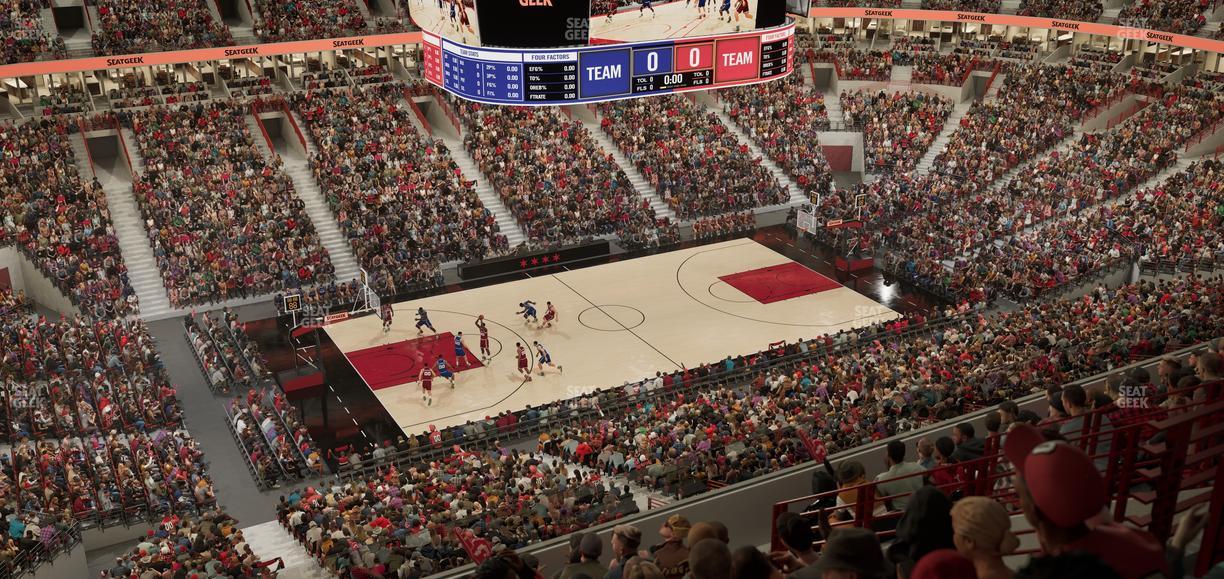 United Center - Section 320 Seat View