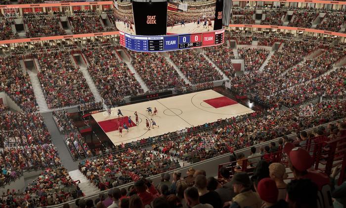 United Center - Section 320 Seat View