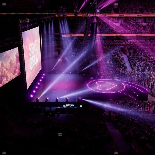 United Center - Section 320 Seat View