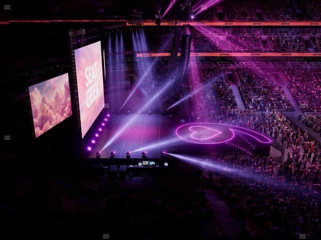United Center - Section 320 Seat View