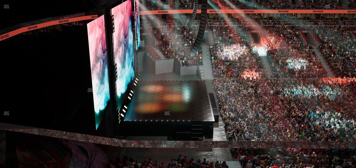 United Center - Section 320 Seat View