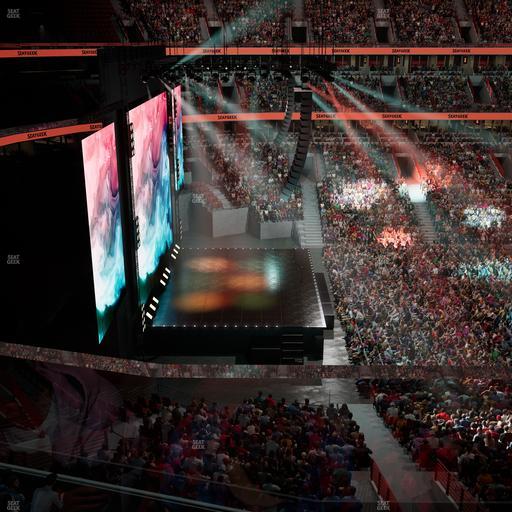 United Center - Section 320 Seat View