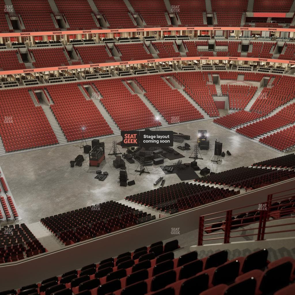 United Center - Section 320 Seat View