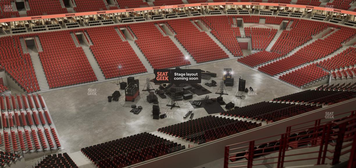 United Center - Section 320 Seat View