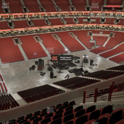 United Center - Section 320 Seat View