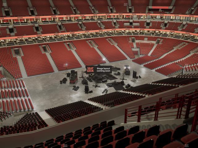 United Center - Section 320 Seat View United Center - Section 320 Seat View