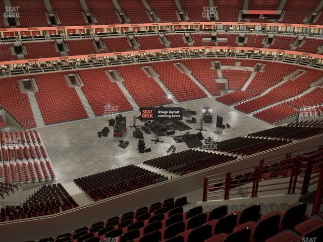 United Center - Section 320 Seat View