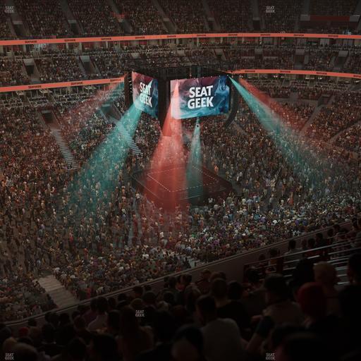 United Center - Section 320 Seat View