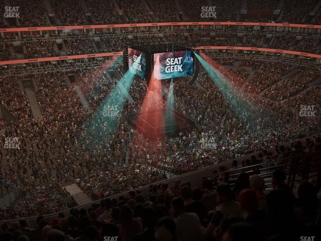 United Center - Section 320 Seat View United Center - Section 320 Seat View