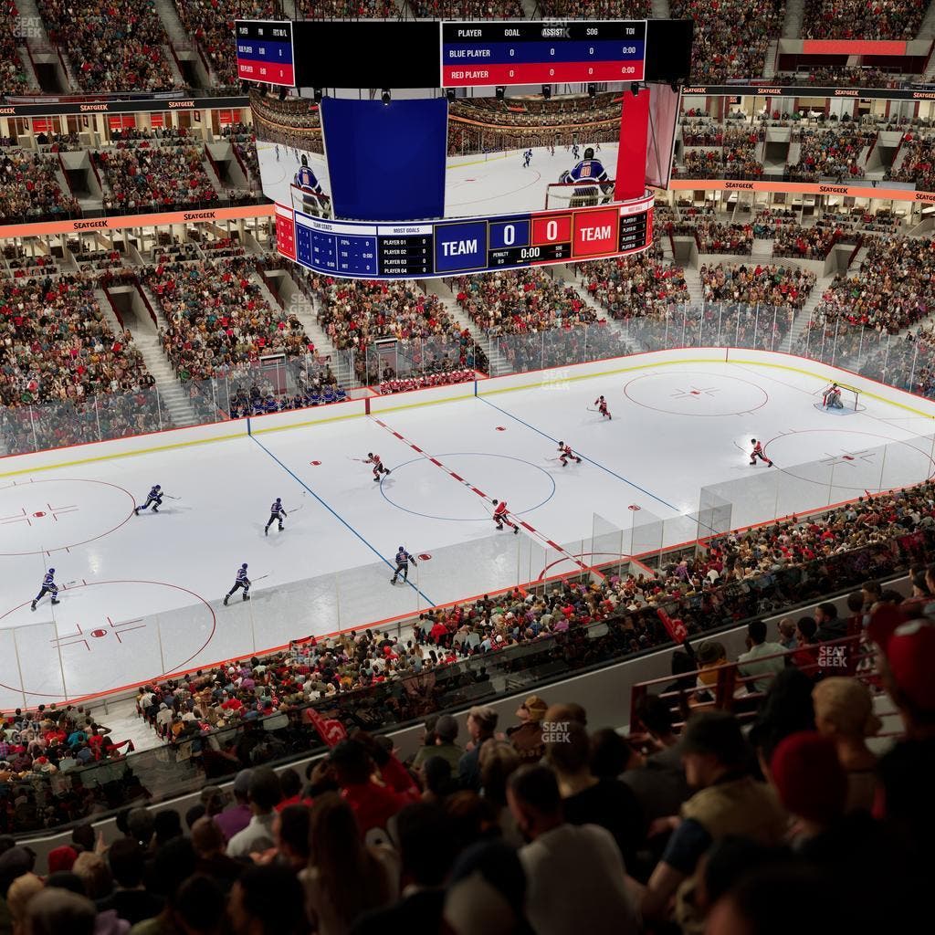 United Center - Section 320 Seat View