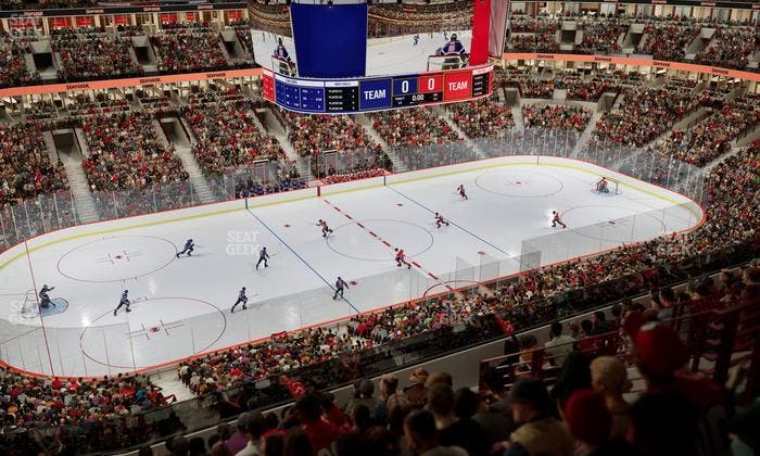 United Center - Section 320 Seat View