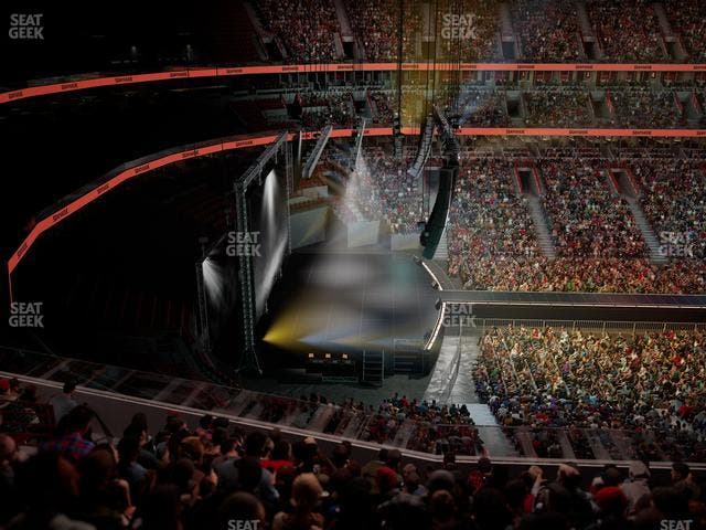 United Center - Section 320 Seat View