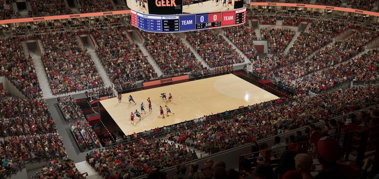 United Center - Section 320 Seat View