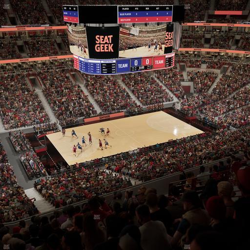 United Center - Section 320 Seat View