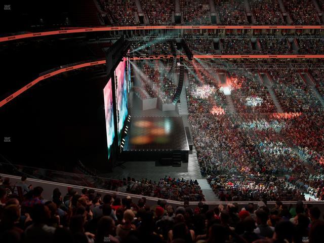 United Center - Section 320 Seat View United Center - Section 320 Seat View