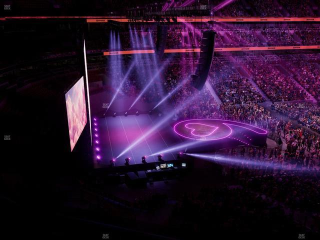 United Center - Section 321 Seat View